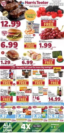 Offres Harris Teeter États-Unis de 8 à 14 avril 2026 Offre hebdomadaire