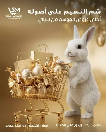 عروض سراي ماركت مصر من ٩ حتى ١٥ أبريل ٢٠٢٦ عروض شم النسيم