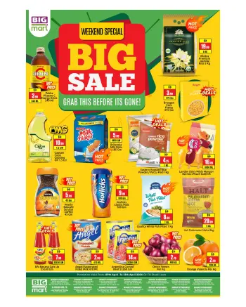 Ofertas de BIGmart Emiratos Árabes Unidos Abu Dhabi de 9 a 12 abril 2026 Ofertas de fin de semana