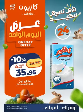 Kazyon Market Egypt offers Saturday 11 April 2026 One day offer