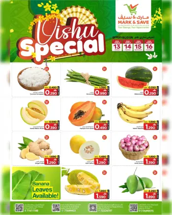 Ofertas de Mark & Save Oman de 13 a 16 abril 2026 Ofertas de Vishu