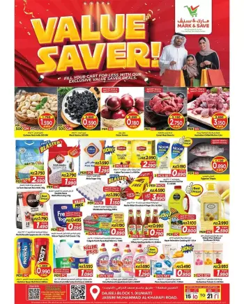 Ofertas de Mark & Save Kuwait Aldjyj de 15 a 21 abril 2026 Ahorrador de valor