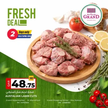 Grand & Al Rawabi Qatar offers from 16 to 17 April 2026 Fresh deals