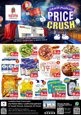 Ofertas de Nesto Muscat de 17 a 19 abril 2026 Precios aplastantes