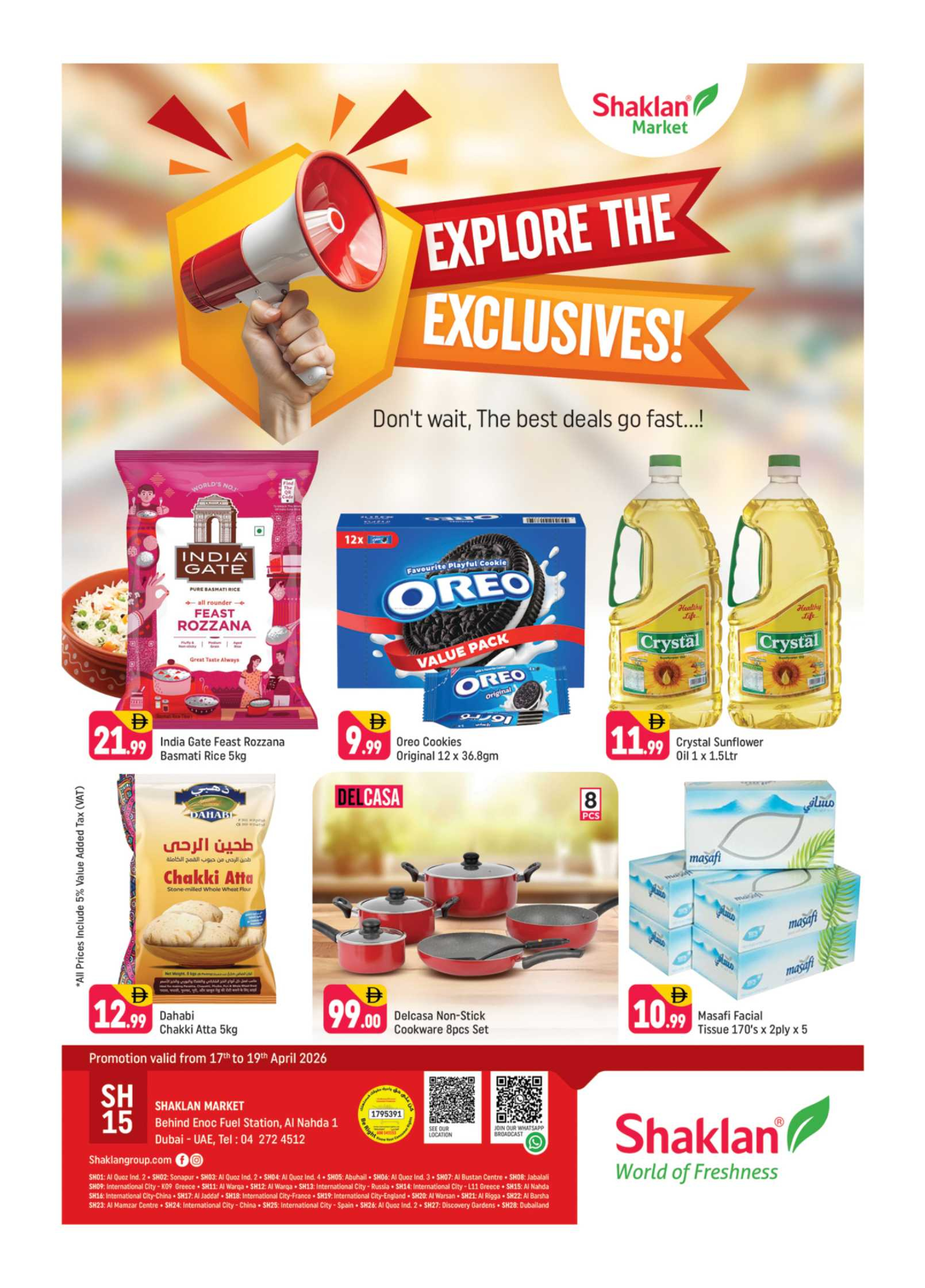 Shaklan UAE offers from 17 to 19 April 2026 Exclusive Offers