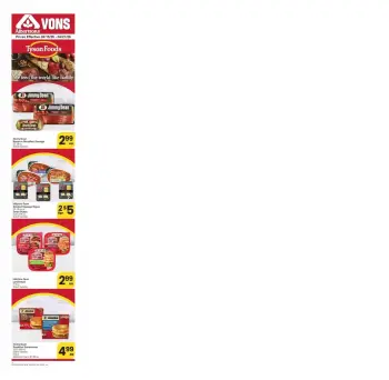 Vons Supermarket offers in Southwest from 15 to 21 April 2026 Weekly Offers