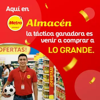 Ofertas de Tiendas Metro Colombia de 13 a 27 abril 2026 Ofertas exclusivas para nuestros clientes