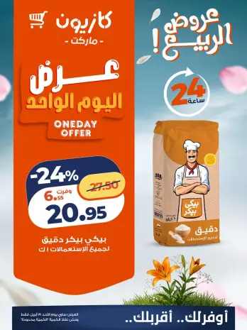 Kazyon Market Egypt offers Sunday 19 April 2026 One day offer