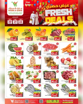 Ofertas de Mark & Save Sohar de 20 a 22 abril 2026 oferta fresca