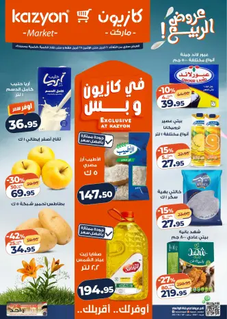 Kazyon Market Egypt offers from 21 to 27 April 2026 Tuesday offer