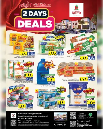 Ofertas de Nesto Salalah de 21 a 22 abril 2026 Operaciones de 2 días