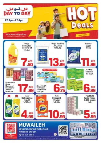 Ofertas de Day to Day Muwaileh de 22 a 27 abril 2026 Ofertas Candentes