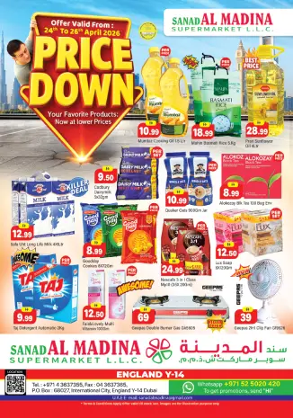 Sanad Al Madina UAE offers from 24 to 26 April 2026 Price Drop