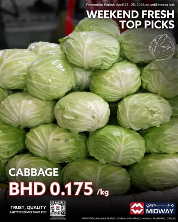 Midway supermarket Bahrain offers from 23 to 25 April 2026 Fresh deals