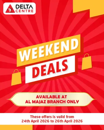 Ofertas de Centro Delta Al Majaz de 24 a 26 abril 2026 Ofertas de fin de semana