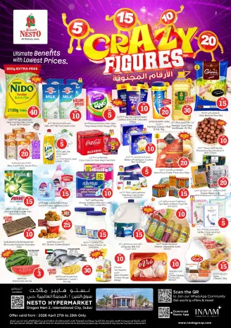 Ofertas de Nesto Dubai de 27 a 29 abril 2026 Ofertas con Cifras Locas