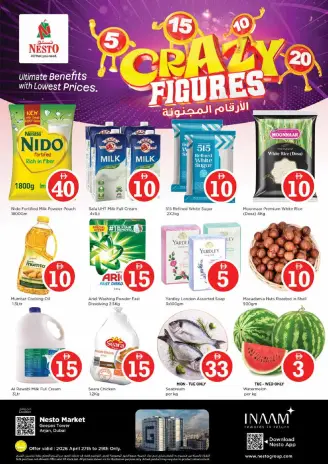 Ofertas de Nesto Arjan de 27 a 29 abril 2026 Ofertas con Cifras Locas