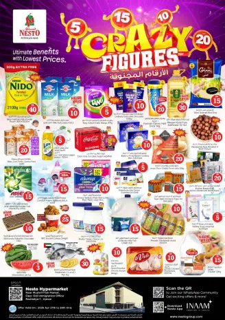Ofertas de Nesto Mushrif de 27 a 29 abril 2026 Ofertas con Cifras Locas
