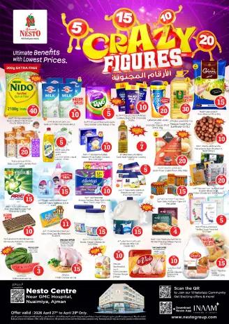 Ofertas de Nesto Al Nuaimiya de 27 a 29 abril 2026 Ofertas con Cifras Locas
