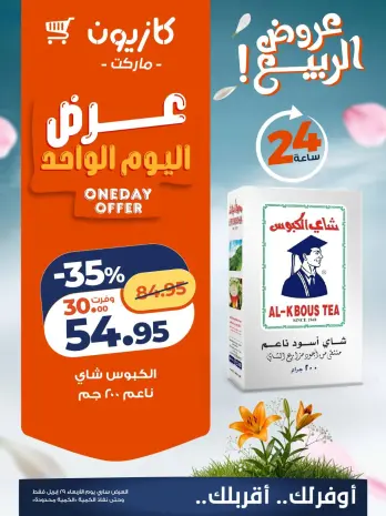 Kazyon Market Egypt offers Wednesday 29 April 2026 One day offer