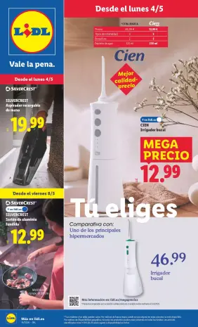 Ofertas de Lidl España de 4 a 10 mayo 2026 Ofertas de bazar