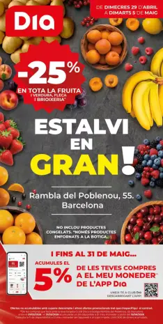 Ofertas de Dia España de 29 abril a 5 mayo 2026 Gran venta para grandes ahorros