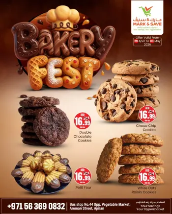 Mark & Save offers in Ajman from 29 April to 3 May 2026 Bakery Deals