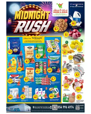 Ofertas de Mark & Save Almsfh de 30 abril a 1 mayo 2026 RÁPIDO MEDIANOCHE