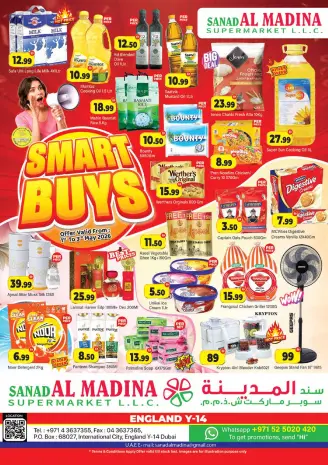 Sanad Al Madina UAE offers from 1 to 3 May 2026 smart buys