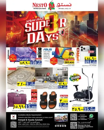 Ofertas de Nesto Salalah de 3 a 5 mayo 2026 Días Super