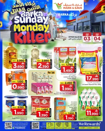 Ofertas de Mark & Save Barka de 3 a 4 mayo 2026 Ofertas asesinas