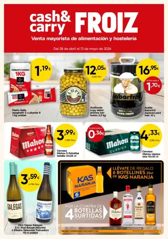 Ofertas de Froiz España de 30 abril a 13 mayo 2026 Folleto de descuentos