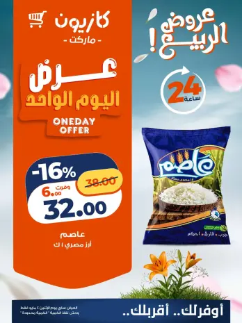Kazyon Market Egypt offers Monday 4 May 2026 One day offer