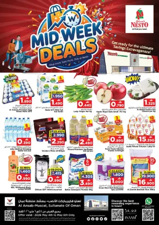 Ofertas de Nesto Muscat de 4 a 6 mayo 2026 Ofertas de mitad de semana