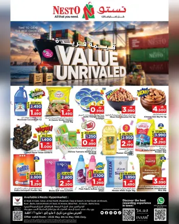 Ofertas de Nesto Oman de 4 a 10 mayo 2026 Ofertas de valor únicas