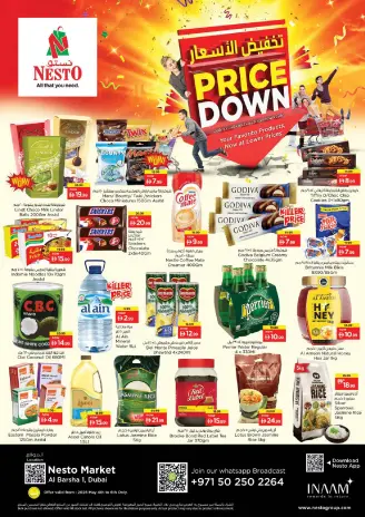 Ofertas de Nesto Al Barsha de 4 a 6 mayo 2026 Mega Bajada de Precios