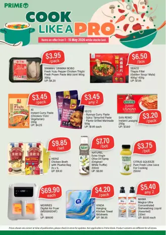 Prime Supermarket Singapore offers from 1 to 15 May 2026 promotions