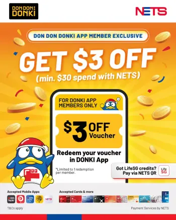 Don Don Donki Singapore offers from 3 to 17 May 2026 Current bargains and offers