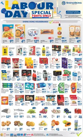 Sheng Siong Singapore offers from 30 April to 6 May 2026 Labour Day DEALS
