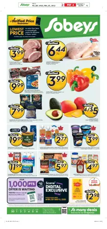Ofertas de Sobeys Canadá de 30 abril a 6 mayo 2026 oferta semanal