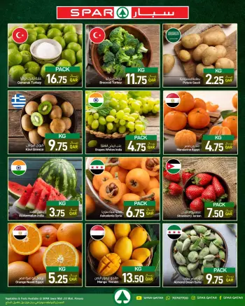 SPAR Qatar offers from 6 to 12 May 2026 Fresh deals