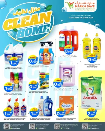 Ofertas de Mark & Save Oman de 11 a 23 mayo 2026 Ofertas de limpieza de casas