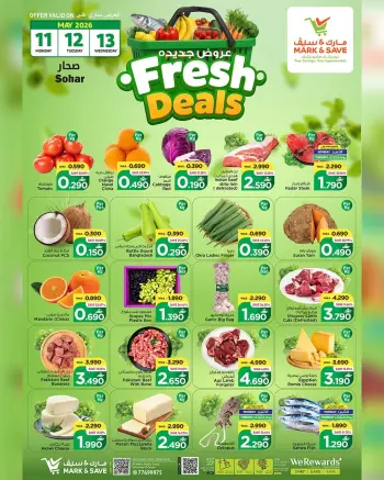 Ofertas de Mark & Save Sohar de 11 a 13 mayo 2026 oferta fresca