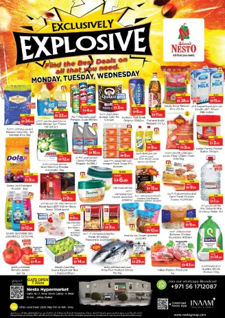 Ofertas de Nesto Jafza de 11 a 13 mayo 2026 EXCLUSIVAMENTE EXPLOSIVO