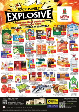 Ofertas de Nesto Al Arab Mall de 11 a 13 mayo 2026 EXCLUSIVAMENTE EXPLOSIVO