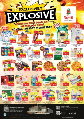 Ofertas de Nesto Al Jurf de 11 a 13 mayo 2026 EXCLUSIVAMENTE EXPLOSIVO