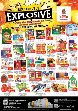 Ofertas de Nesto Fujairah de 11 a 13 mayo 2026 EXCLUSIVAMENTE EXPLOSIVO