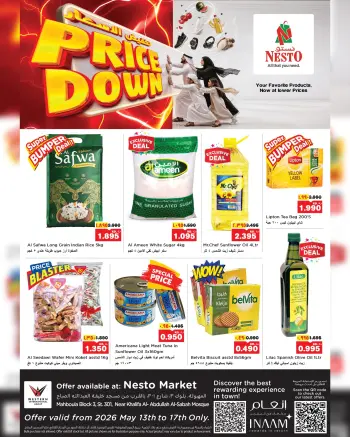 Ofertas de Nesto Hipermercados Mhbwlh de 13 a 17 mayo 2026 Baja el precio - Bloque 3 Sucursal