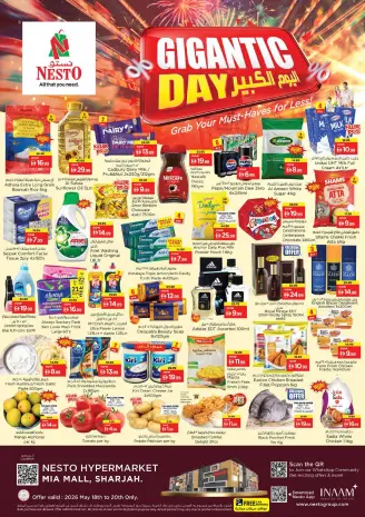 Ofertas de Nesto Centro comercial Mia de 18 a 20 mayo 2026 Gran día.