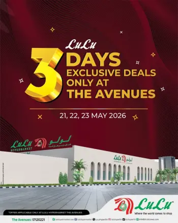 Ofertas de Lulu Bahréin de 21 a 23 mayo 2026 Ofertas Exclusivas de 3 Días